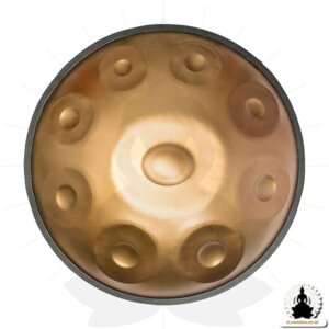 9 Noter Handpan – Guld – D Moll – Tillbehör medföljer (1)