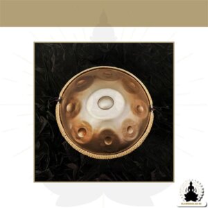 9 Noter Handpan – Guld – D Moll – Tillbehör medföljer (3)