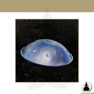 10 Noter Handpan – Galaxy Blue – D Moll – Tillbehör medföljer (3)